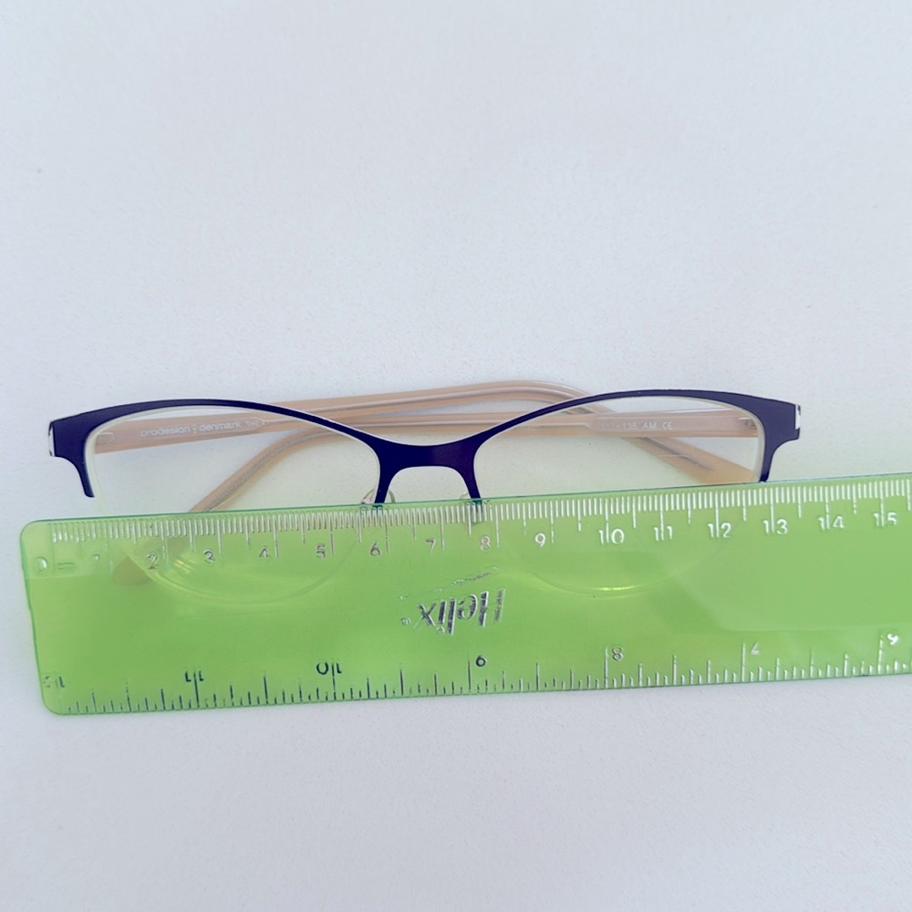 Prodesign frame 3141 6611 Black Pink 53mm Authentic Frame - Picture 8 of 8